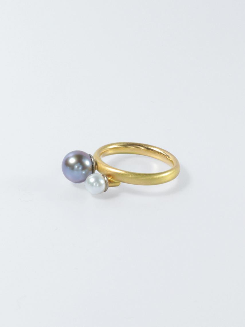 Anello Smilla Gold Grigio