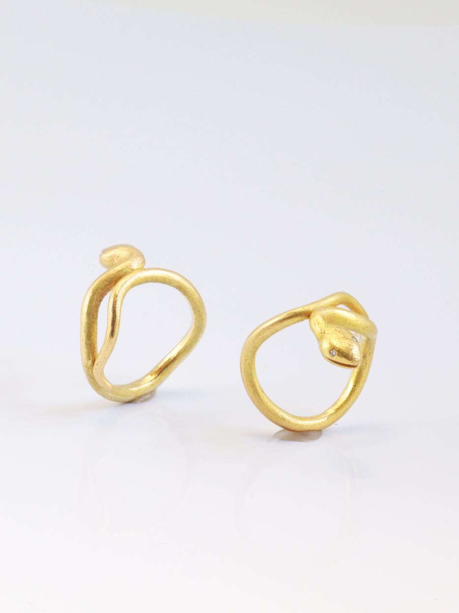 Anello Serpente Gold